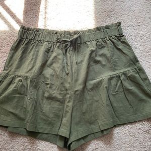 Shein elastic shorts